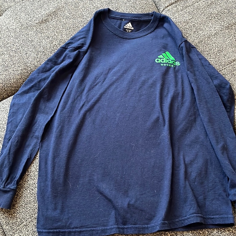 2/$25 Navy blue Adidas boys long sleeve